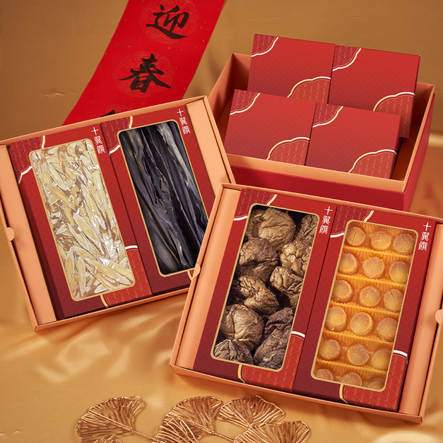富貴大發干貝香菇八巧禮盒 富貴大發干貝香菇八巧禮盒