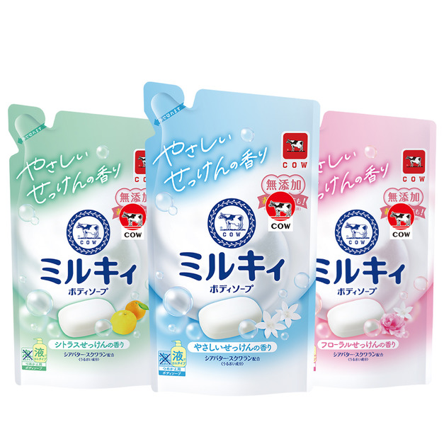 【牛乳石鹼】牛乳精華沐浴乳 【牛乳石鹼】牛乳精華沐浴乳