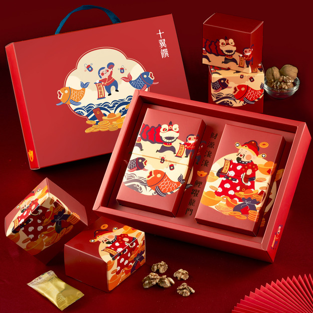 (預購)鯉躍龍門強強滾堅果禮盒 (預購)鯉躍龍門強強滾堅果禮盒