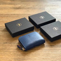 Takumics タクミクス 日本製 Sei 弧形拉鍊短夾 姬路產藍染革_5 Takumics タクミクス 日本製 Sei 弧形拉鍊短夾 姬路產藍染革_5
