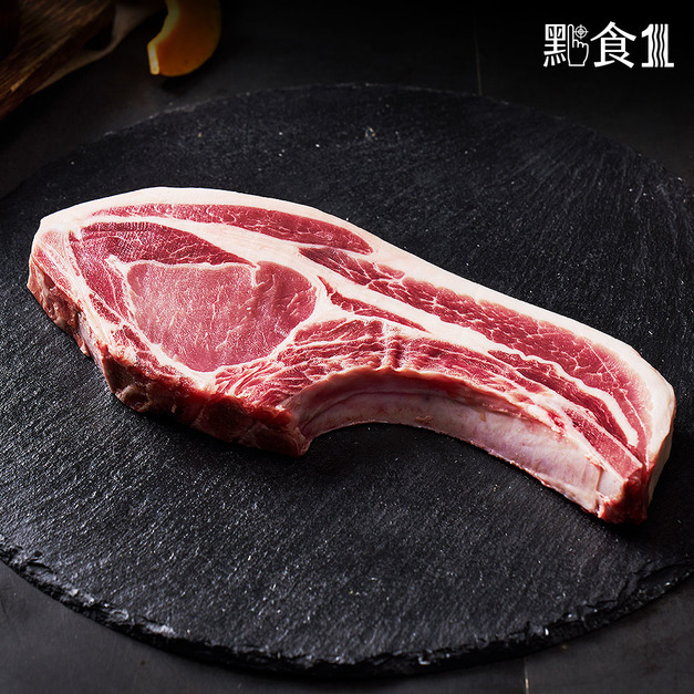 台灣黑豚法式帶骨里肌豬排 (300G±5%) 台灣黑豚法式帶骨里肌豬排 (300G±5%)