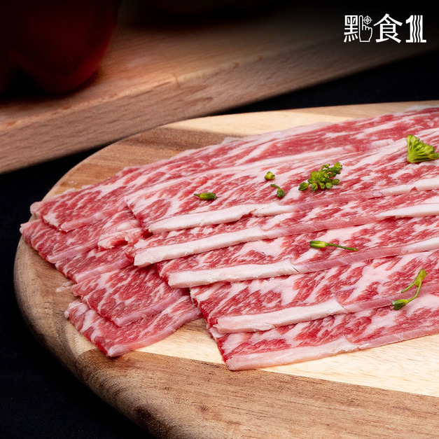 美國安格斯去骨小排壽喜片/火鍋肉片(200G±5%)