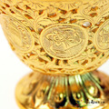 手工鎏金八吉祥供杯(簍空)_5 手工鎏金八吉祥供杯(簍空)_5