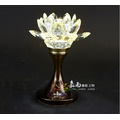 蓮花迷你金黃水晶燈(3寸5)_1 蓮花迷你金黃水晶燈(3寸5)_1