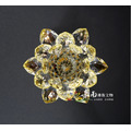 蓮花迷你金黃水晶燈(3寸5)_4 蓮花迷你金黃水晶燈(3寸5)_4