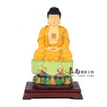坐姿阿彌陀佛-彩繪波麗佛像(3寸3)(底座顏色隨機) 坐姿阿彌陀佛-彩繪波麗佛像(3寸3)(底座顏色隨機)