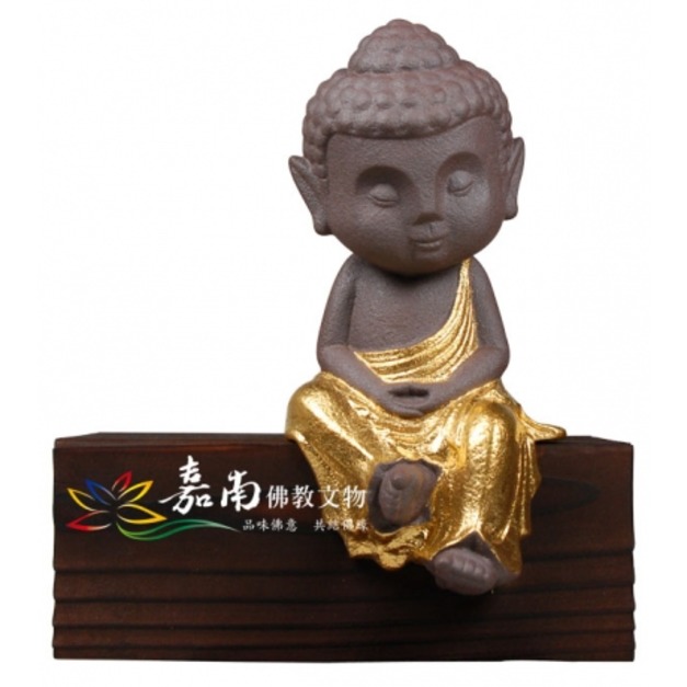 水天需雕塑佛像│小自在菩薩(黃金版) 水天需雕塑佛像│小自在菩薩(黃金版)