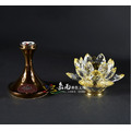蓮花迷你金黃水晶燈(3寸5)_6 蓮花迷你金黃水晶燈(3寸5)_6
