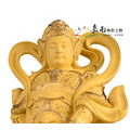 韋馱菩薩-原木色金邊波麗佛像(8寸8)(底座顏色隨機)_1 韋馱菩薩-原木色金邊波麗佛像(8寸8)(底座顏色隨機)_1