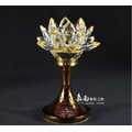 蓮花迷你金黃水晶燈(3寸5)_2 蓮花迷你金黃水晶燈(3寸5)_2
