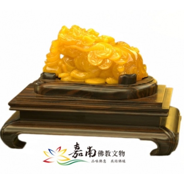 黃蜜蠟雕件-蜜蠟貔貅(已結緣) 黃蜜蠟雕件-蜜蠟貔貅(已結緣)