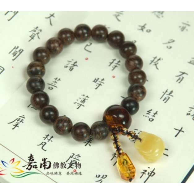 甲不拉沉水手珠(8mm)(已結緣) 甲不拉沉水手珠(8mm)(已結緣)