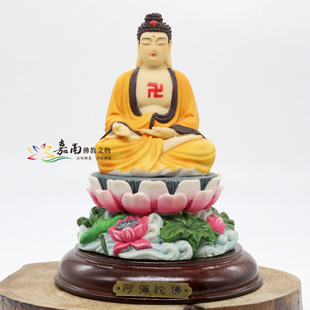 冷瓷彩繪阿彌陀佛-3*4吋 冷瓷彩繪阿彌陀佛-3*4吋