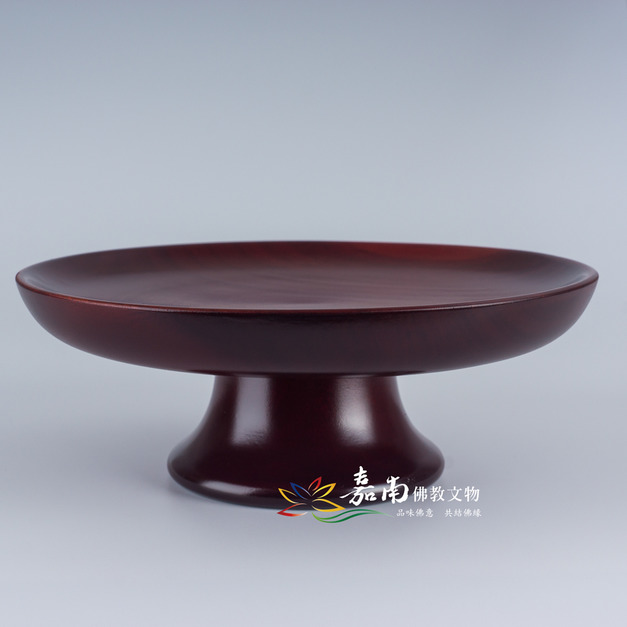 實木供果盤(6寸) 實木供果盤(6寸)