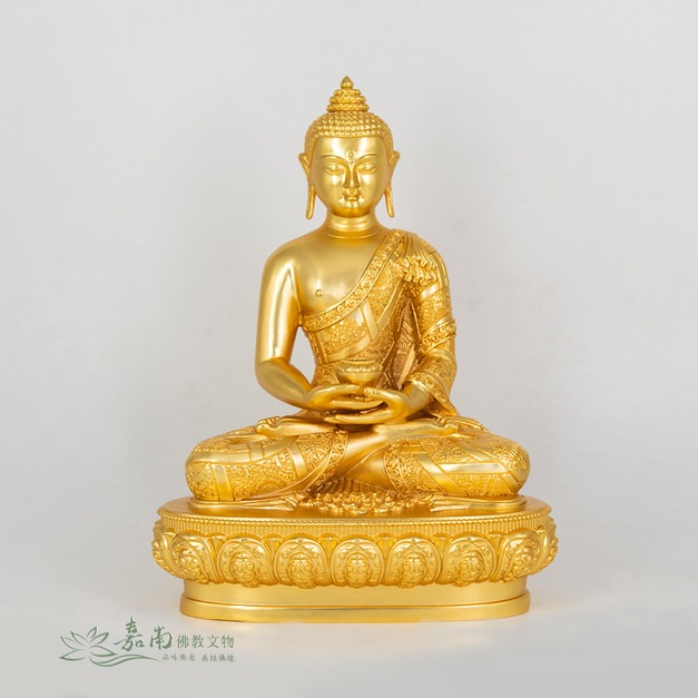 阿彌陀佛-鍍純金密宗佛像(5寸) 阿彌陀佛-鍍純金密宗佛像(5寸)