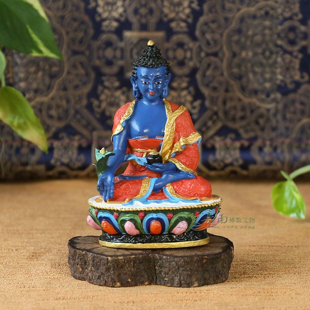 藥師佛-藏密式佛像(4寸) 藥師佛-藏密式佛像(4寸)