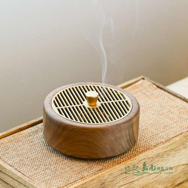 紫光檀禪定香爐|極簡線條,安然生香 紫光檀禪定香爐|極簡線條,安然生香