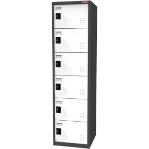 樹德 FC-106K 單排6格置物櫃 密碼鎖/鑰匙鎖 樹德 FC-106K 單排6格置物櫃 密碼鎖/鑰匙鎖