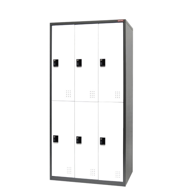 樹德 FC-306K 三排6鎖置物櫃 密碼鎖/鑰匙鎖 樹德 FC-306K 三排6鎖置物櫃 密碼鎖/鑰匙鎖