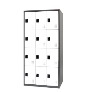 樹德 FC-312K 三排12格 置物櫃 密碼鎖/鑰匙鎖 樹德 FC-312K 三排12格 置物櫃 密碼鎖/鑰匙鎖