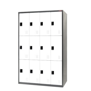 樹德 FC-412K 四排12格置物櫃 密碼鎖/鑰匙鎖 樹德 FC-412K 四排12格置物櫃 密碼鎖/鑰匙鎖