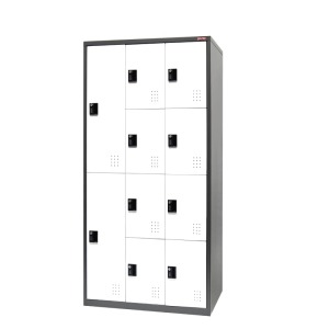 樹德 FC-M310K 三排10格 置物櫃 密碼鎖/鑰匙鎖 樹德 FC-M310K 三排10格 置物櫃 密碼鎖/鑰匙鎖