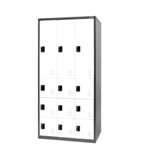 樹德 FC-M312K 三排12格置物櫃 密碼鎖/鑰匙鎖 樹德 FC-M312K 三排12格置物櫃 密碼鎖/鑰匙鎖