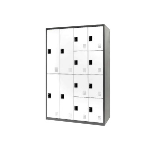 樹德 FC-M412K 四排12格置物櫃 密碼鎖/鑰匙鎖 樹德 FC-M412K 四排12格置物櫃 密碼鎖/鑰匙鎖