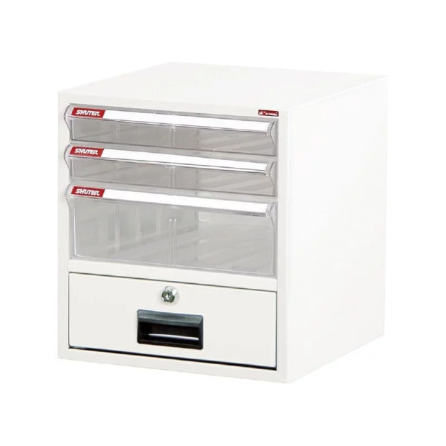 樹德 A4-104K 桌上型樹德櫃(附鎖) 2+1+1抽 樹德 A4-104K 桌上型樹德櫃(附鎖) 2+1+1抽