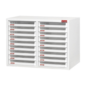 樹德 A4X-218P 加鎖桌上二排型樹德櫃 18抽 樹德 A4X-218P 加鎖桌上二排型樹德櫃 18抽