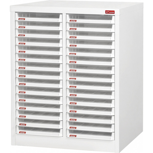 樹德 B4V-230PK 落地二排型樹德櫃 30抽 樹德 B4V-230PK 落地二排型樹德櫃 30抽