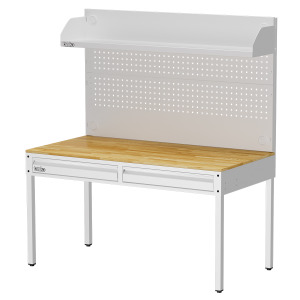 天鋼 tanko 附屜多功能原木工作桌 WET-5102W4 (黑/白) - W150cm 天鋼 tanko 附屜多功能原木工作桌 WET-5102W4 (黑/白) - W150cm