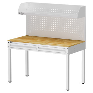 天鋼 tanko 附屜多功能原木工作桌 WET-4102W4 (黑/白) - W120cm 天鋼 tanko 附屜多功能原木工作桌 WET-4102W4 (黑/白) - W120cm