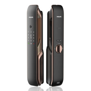 PHILIPS 飛利浦 9200 推拉式電子鎖 紅古銅色 (指紋│卡片│密碼│鑰匙│藍芽) PHILIPS 飛利浦 9200 推拉式電子鎖 紅古銅色 (指紋│卡片│密碼│鑰匙│藍芽)