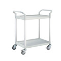 【華塑】標準二層手推車 白色 RA-808E-3 HS-808E-3 【華塑】標準二層手推車 白色 RA-808E-3 HS-808E-3