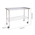 不鏽鋼工作桌 TW-01SA 室內外工作桌 戶外工作桌 不銹鋼工作桌 工作台 工作台桌 多用途工作桌 雙層工作台 廚房工作台 台灣製_1 不鏽鋼工作桌 TW-01SA 室內外工作桌 戶外工作桌 不銹鋼工作桌 工作台 工作台桌 多用途工作桌 雙層工作台 廚房工作台 台灣製_1