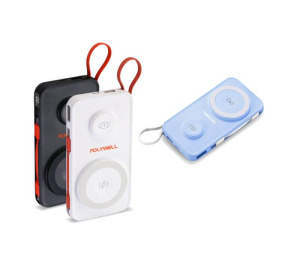 多合一磁吸無線充行動電源 1萬毫安 手機 手錶 自帶線USB Type-C 蘋果頭 多合一磁吸無線充行動電源 1萬毫安 手機 手錶 自帶線USB Type-C 蘋果頭