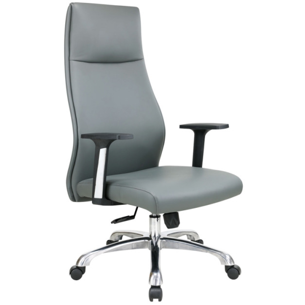 商用高級透氣皮椅 HG主管皮椅 灰 商用高級透氣皮椅 HG主管皮椅 灰