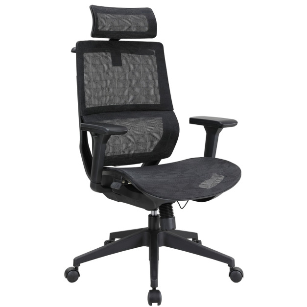 人體工學全網椅 BF辦公椅 有頭枕/中背 人體工學全網椅 BF辦公椅 有頭枕/中背