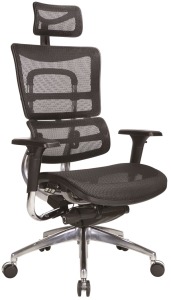 人體工學椅 BE電鍍扶手椅 網布黑 人體工學椅 BE電鍍扶手椅 網布黑