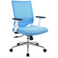 升降手電腦椅 高背/中背 LK辦公網椅 孔雀藍_1 升降手電腦椅 高背/中背 LK辦公網椅 孔雀藍_1
