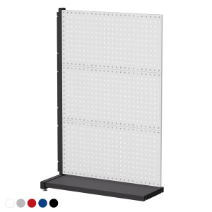 【天鋼 Tanko】立放式整理架 KL-1330 壁面款 連結型 展示架 白.紅.藍.灰.黑 五色可選 方孔掛板 物料架 洞洞板 台灣製 【天鋼 Tanko】立放式整理架 KL-1330 壁面款 連結型 展示架 白.紅.藍.灰.黑 五色可選 方孔掛板 物料架 洞洞板 台灣製