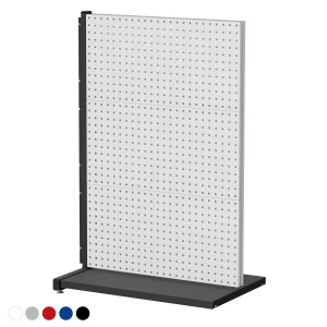 【天鋼 Tanko】立放式整理架 KL-2360 雙面款 連結型 展示架 白.紅.藍.灰.黑 五色可選 方孔掛板 物料架 洞洞板 台灣製 【天鋼 Tanko】立放式整理架 KL-2360 雙面款 連結型 展示架 白.紅.藍.灰.黑 五色可選 方孔掛板 物料架 洞洞板 台灣製