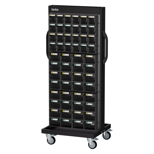 【天鋼 Tanko】上手盒整理車 EKC-322M 雙面整理車 112抽 快取車 快取盒推車 零件整理車 上手盒 分類零件盒 五金零件收納 台灣製 【天鋼 Tanko】上手盒整理車 EKC-322M 雙面整理車 112抽 快取車 快取盒推車 零件整理車 上手盒 分類零件盒 五金零件收納 台灣製