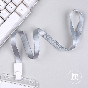 識別證鍊條 多色掛繩 灰 識別證鍊條 多色掛繩 灰