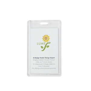 識別證套 直式 滑蓋透明壓克力 識別證套 直式 滑蓋透明壓克力