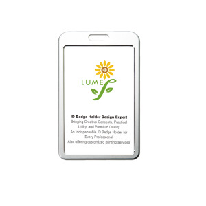 識別證套 直式 雙面透式鋁合金 識別證套 直式 雙面透式鋁合金