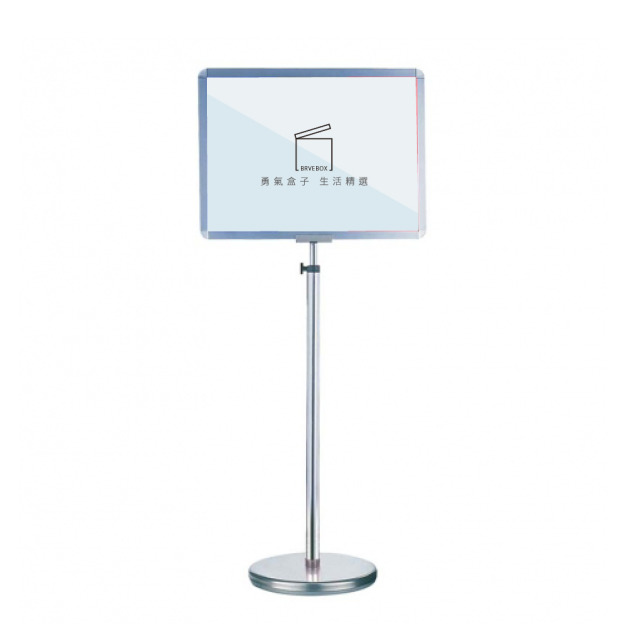 鋁框中型告示牌 橫向式 圓形底座 P4-60 鋁框中型告示牌 橫向式 圓形底座 P4-60