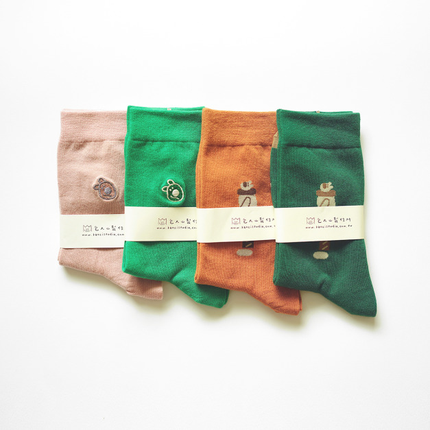 2023插畫襪組合 | 四入