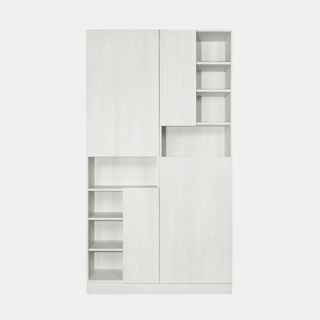 【ARKHOUSE】餐廳造型組合雙高櫃A-E款 W120*H218*D40 【ARKHOUSE】餐廳造型組合雙高櫃A-E款 W120*H218*D40